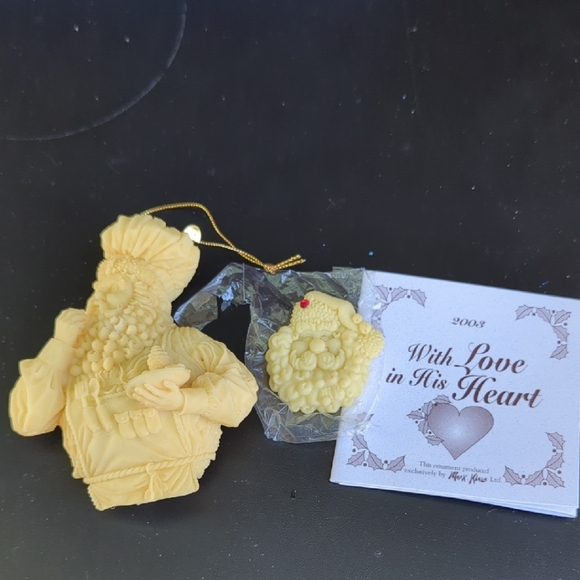 Mark Klaus Other - Yellow Holiday Ornaments for Festive Decor